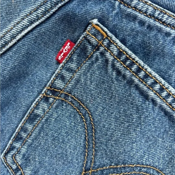 Women’s Levi’s Vintage High Loose Blue Jeans Size 25x31 - Picture 11 of 12